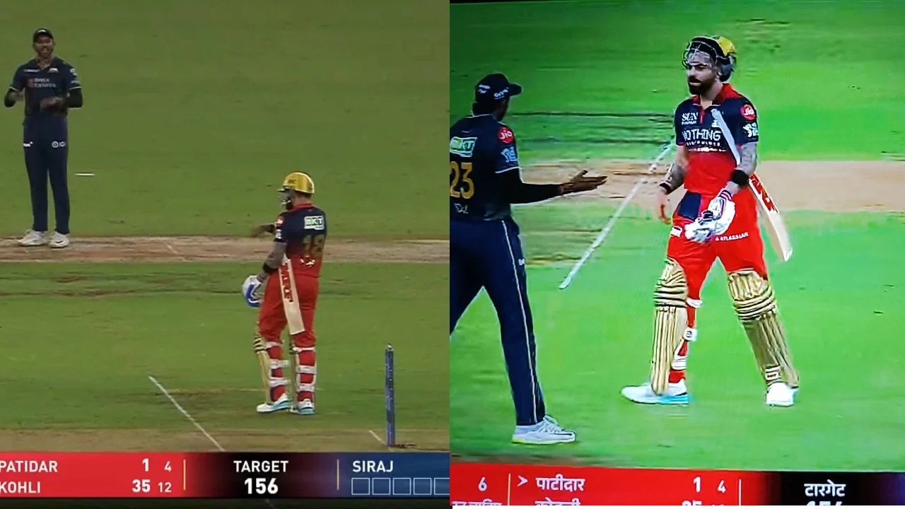 Watch Virat Kohli And Sai Sudharsan Involved In A Heated Exchange During IPL 2026 Final