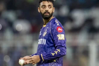 Varun Chakravarthy shows glimpses of promising form, bags 200 wickets in T20s in vital clash against RR