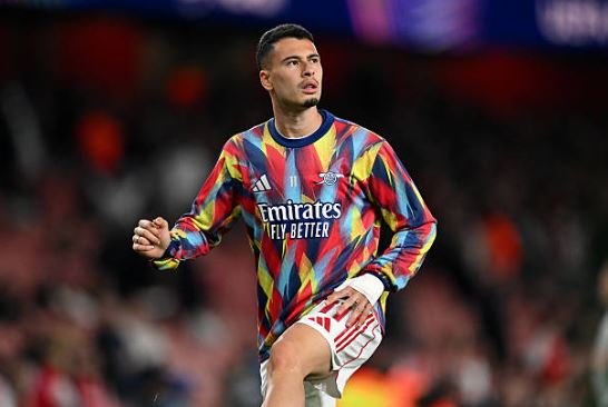 Barcelona target Arsenal winger Gabriel Martinelli