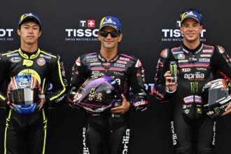 Martin, Ogura, Bezzecchi, qualifying, 2026 Assen MotoGP.
