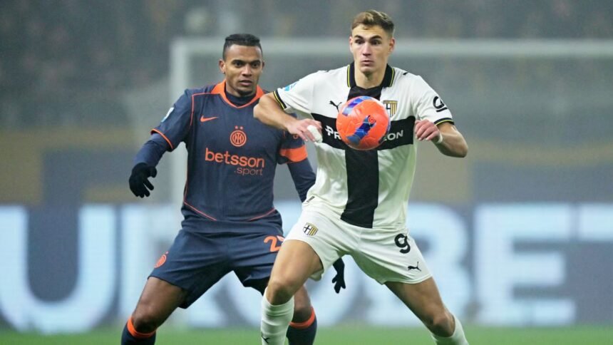 A move for the striker is seen as inevitable as Parma wait out a bidding war between Everton and Newcastle