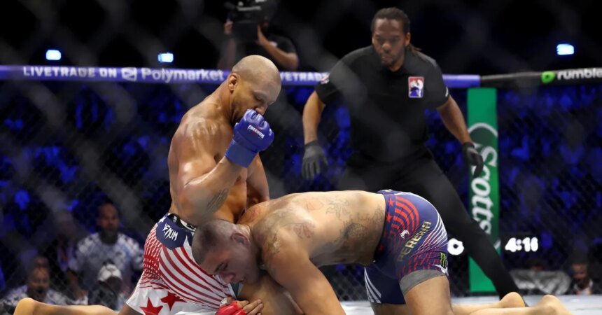 Alex Pereira releases first statement after loss to UFC White House, slams referee for missing illegal blow: 'He's not a man'