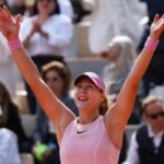 Andrieva defeats Szwarinska at French Open to win first Grand Slam title