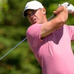 Brooks Koepka plays practice rounds ahead of US Open