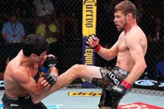 Bryce Mitchell Snatches Victory Over Santiago Luna with Late Arm Triangle - UFC Vegas 118 Highlights