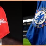 Liverpool and Chelsea flag