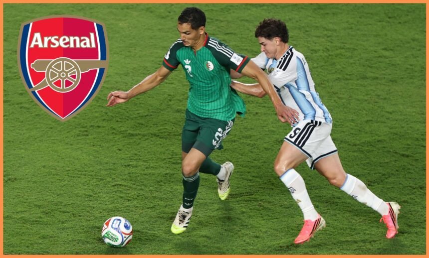 Julian Alvarez in action for Argentina at the 2026 World Cup