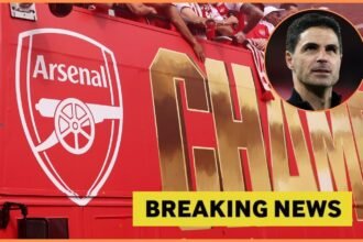 Arsenal title celebrations and Mikel Arteta