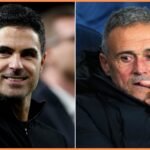 Mikel Arteta and Luis Enrique