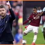 Michael Carrick and Crysencio Summerville