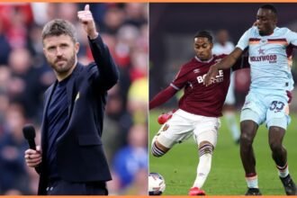 Michael Carrick and Crysencio Summerville