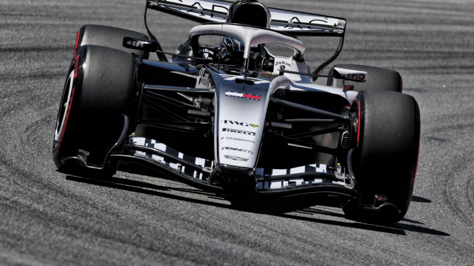 Bottas in Barcelona