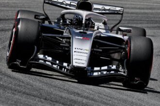 Bottas in Barcelona