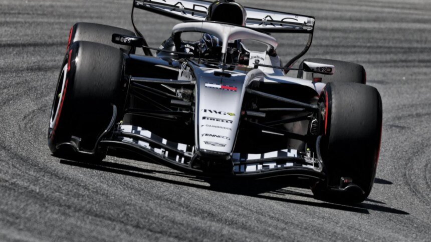 Bottas in Barcelona