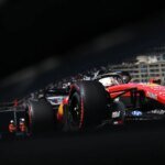 Leclerc crashed on his final lap of Q3