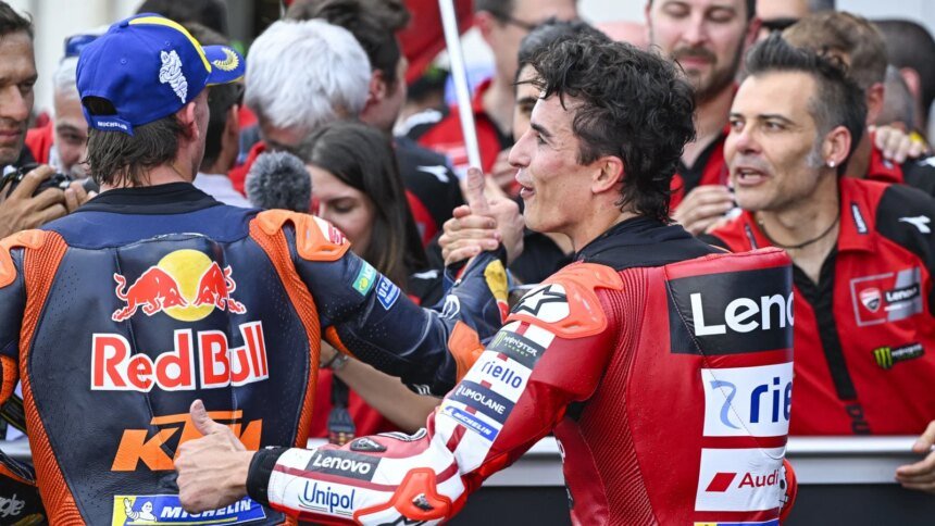 Marc Marquez, Pedro Acosta, 2026 Hungary MotoGP