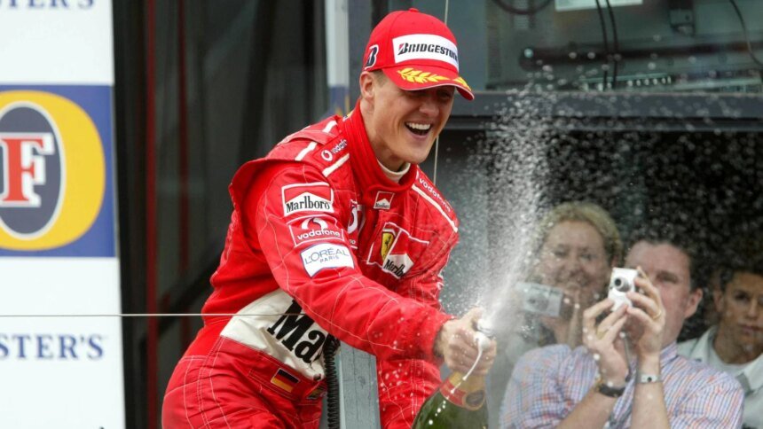 Schumacher won seven F1 world championships