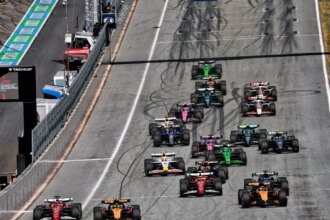 Start of the 2025 Austrian Grand Prix