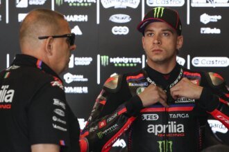 Marco Bezzecchi, 2026 MotoGP Czech Grand Prix, pit box. Credit: Gold and Goose.