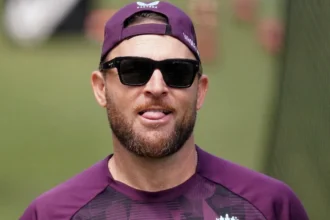 England head coach Brendon McCullum