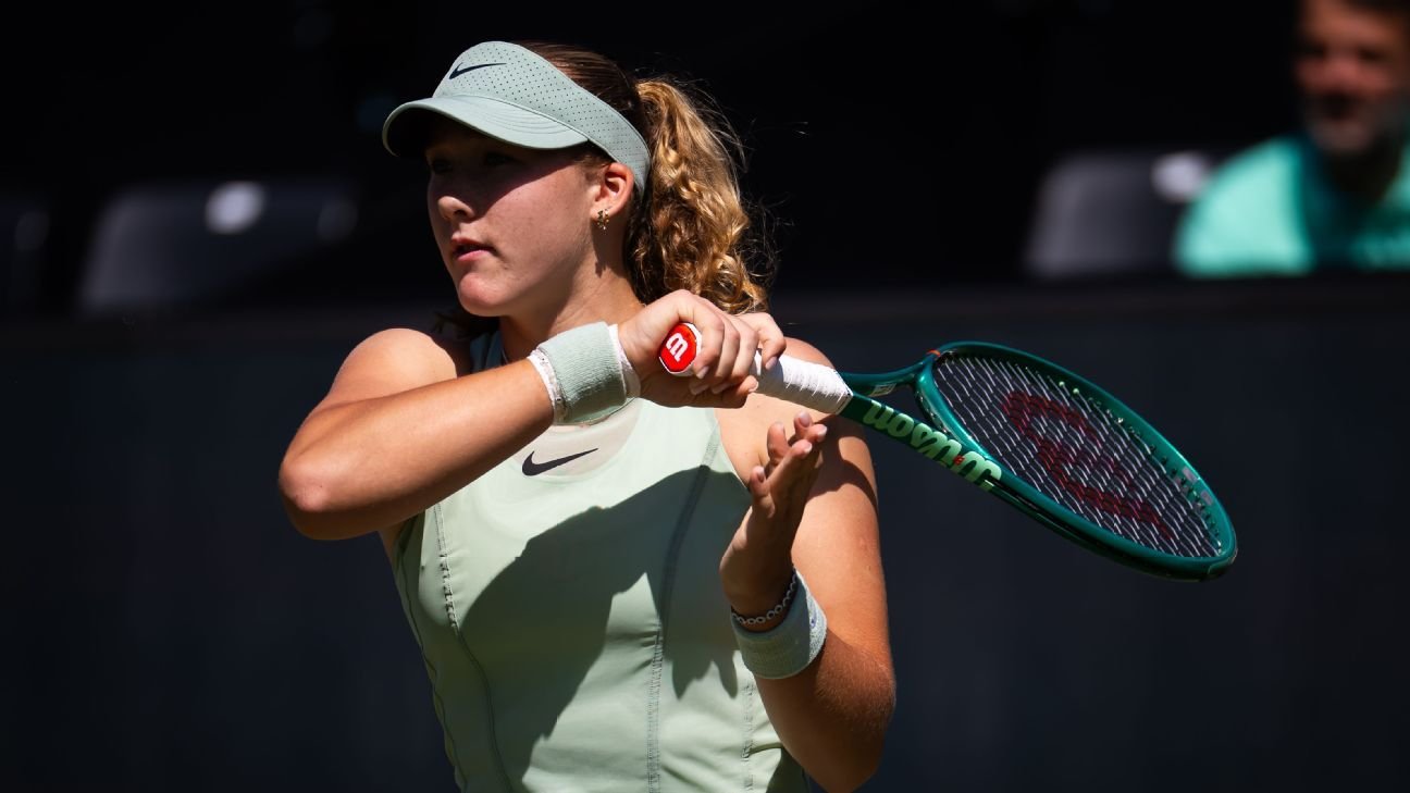 French Open champion Andreeva loses Wimbledon tune-up in Bad Homburg