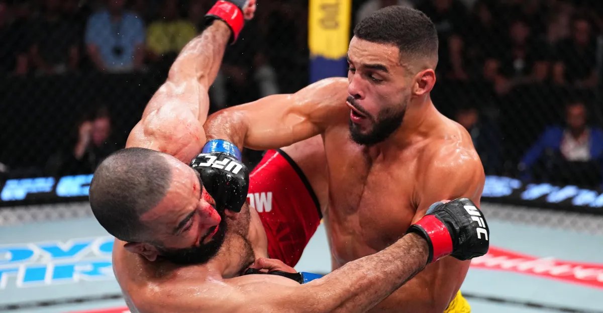 Gabriel Bonfim delivers third straight loss to Belal Muhammad with striking clinic at UFC Vegas 118