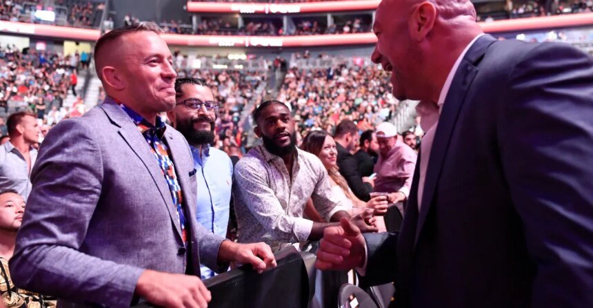 Georges St-Pierre reveals his request to UFC to host Anderson Silva fight