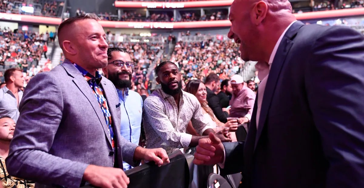 Georges St-Pierre reveals his request to UFC to host Anderson Silva fight