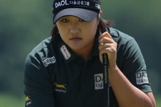 Hyeran Ryu leads the Women's PGA Championship by one stroke