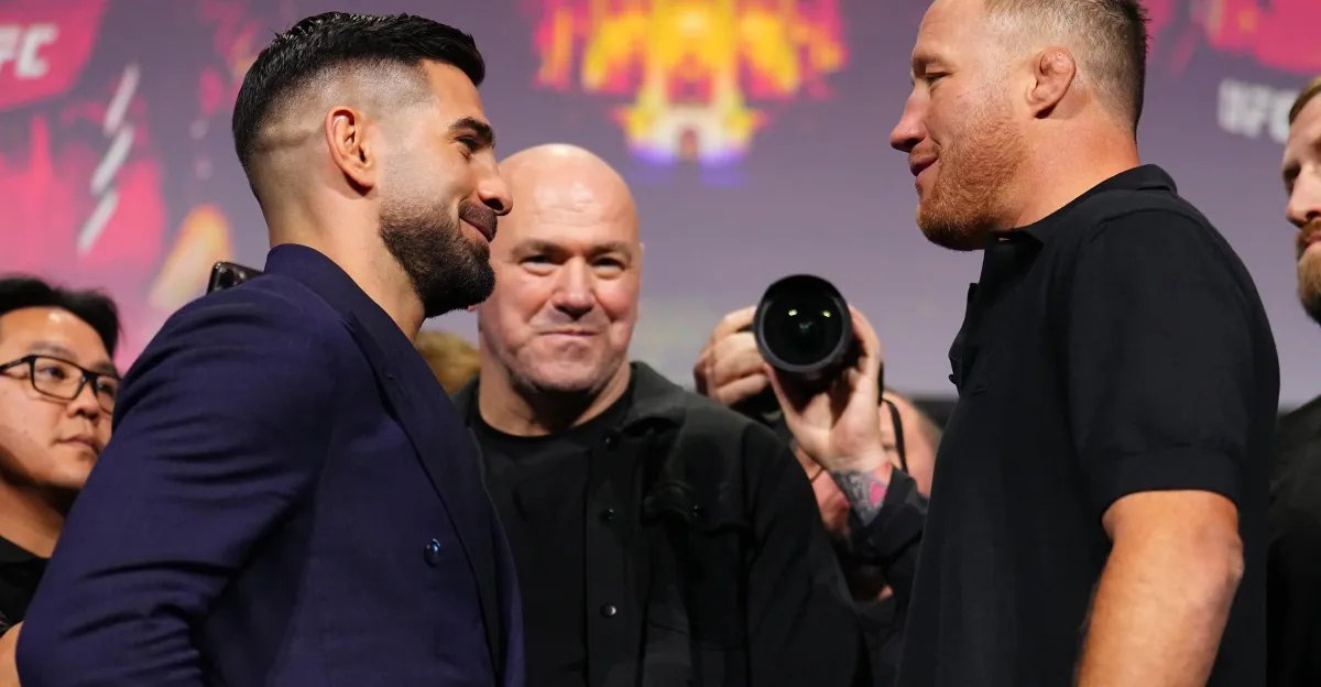 Ilia Topuria hits back at Justin Gaethje's father calling him 'short guy' before UFC Whitehouse fight