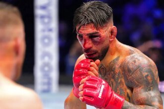 Ilya Topria releases first statement after loss at UFC White House: ``You said you would leave a scar on my face, and you did.''