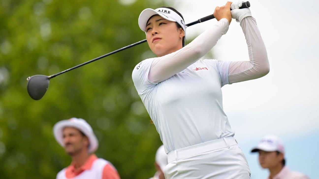 Ina Yoon extends her lead in Women's PGA Championship to 5 strokes