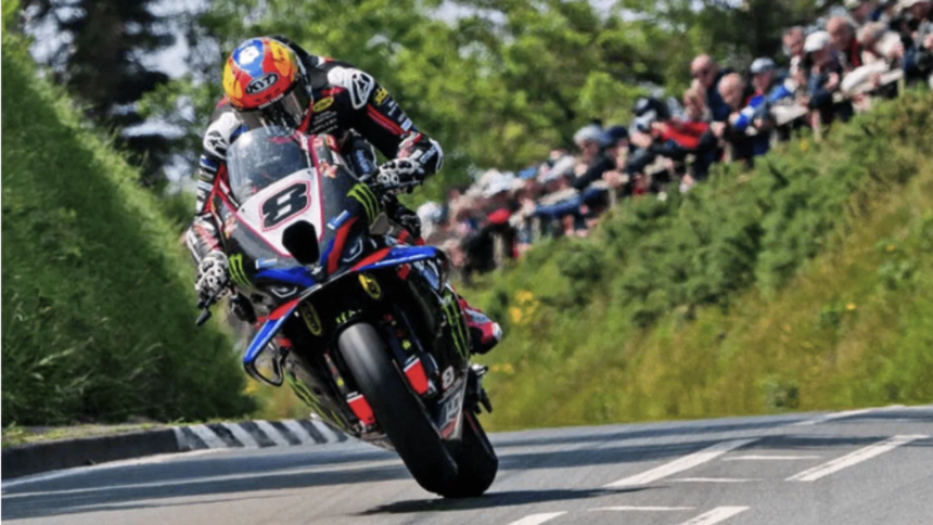 Davey Todd, 8TEN Racing, 2025 Isle of Man TT.