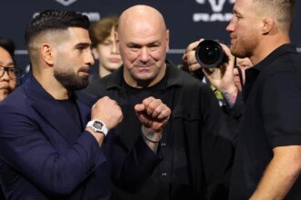 Justin Gaethje ramps up his trash talk towards Ilya Topria, citing recent divorce: ``I would break up with him.''