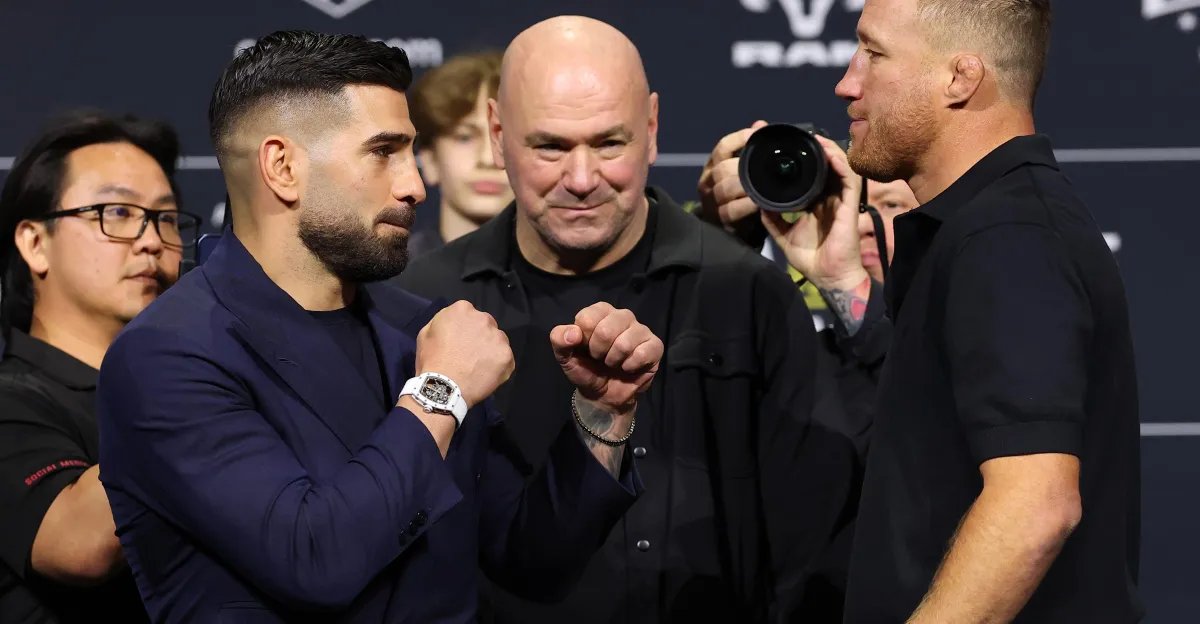 Justin Gaethje ramps up his trash talk towards Ilya Topria, citing recent divorce: ``I would break up with him.''