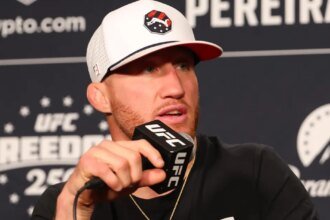 Justin Gaethje reacts to Ilya Topria's bold prediction about their fight: 'He was wrong about me so many times'