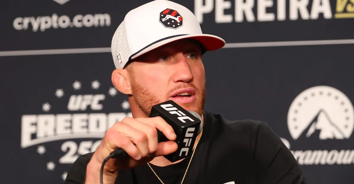 Justin Gaethje reacts to Ilya Topria's bold prediction about their fight: 'He was wrong about me so many times'