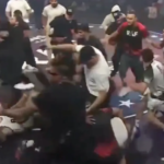 Khamzat Chimaev and Dillon Danis get into a huge brawl after a lightning quick match in the main event of RAF 10