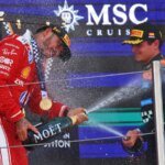 Norris joined Hamilton on the podium in Barcelona