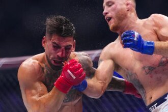 Manuel Torres reacts to Justin Gaethje's stoppage of Ilya Topria at UFC White House, explains why result 'worked out for me'