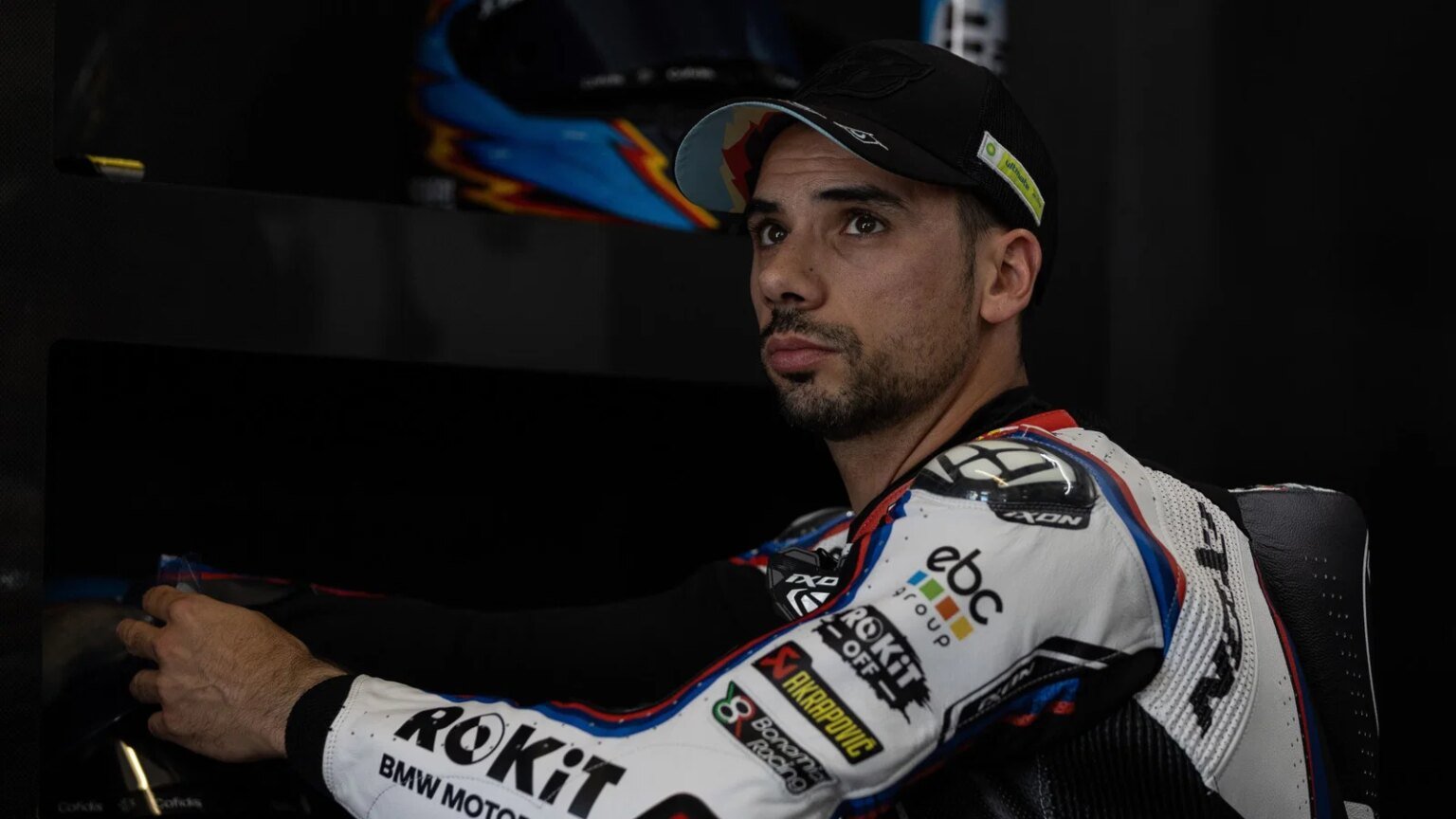Miguel Oliveira, 2026 Emilia-Romagna WorldSBK, pit box. Credit: Gold and Goose.