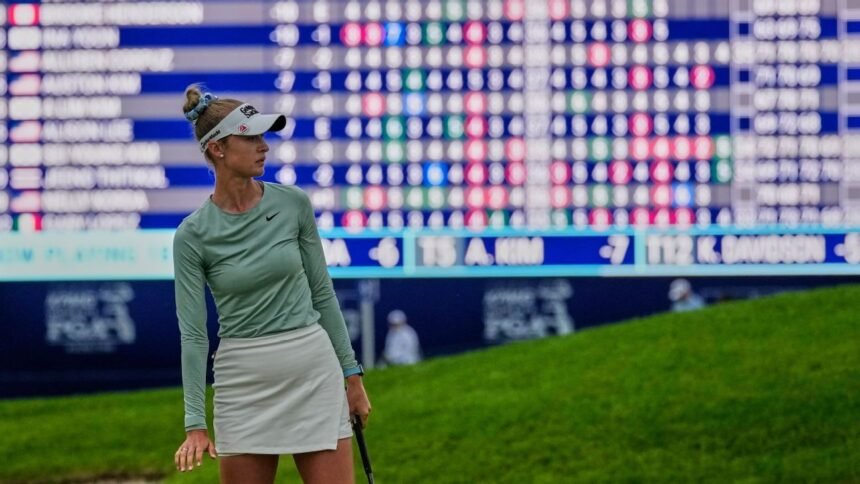 Nelly Korda resets after disappointing result at Women's PGA