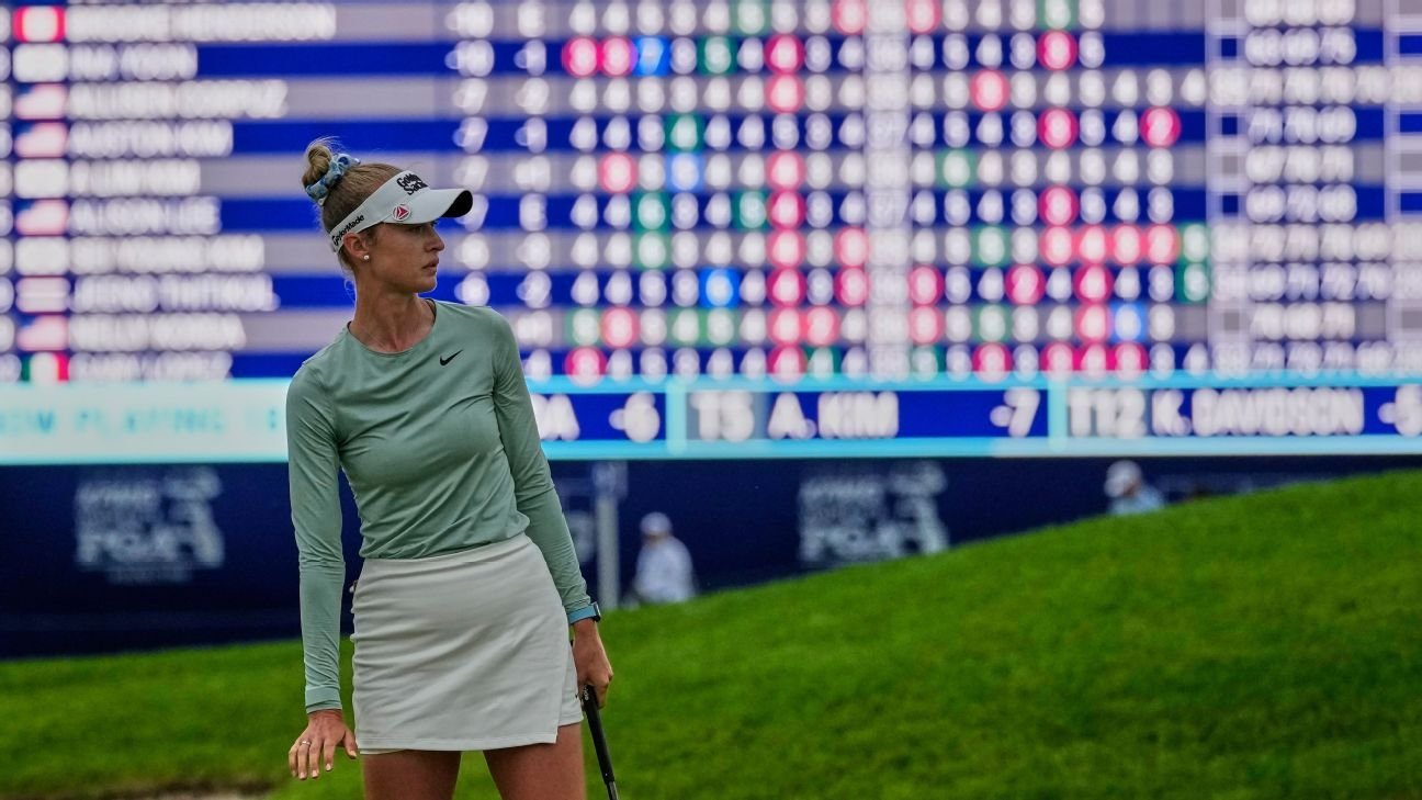 Nelly Korda resets after disappointing result at Women's PGA