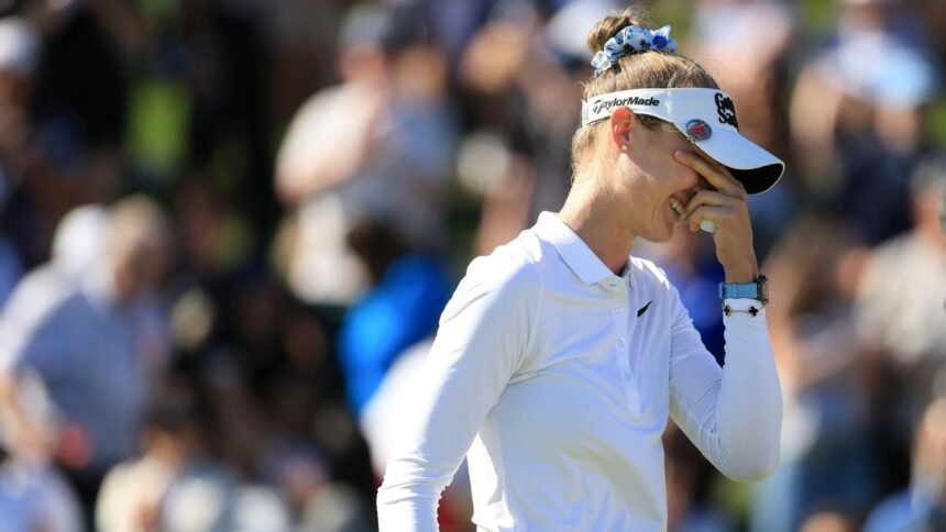 Nelly Korda wins U.S. Women's Open after her last putt falls just short