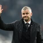 Ole Gunnar Solskjaer waves to the Besiktas fans