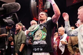 Oleksandr Usyk announces he will give up all three titles in shocking career update