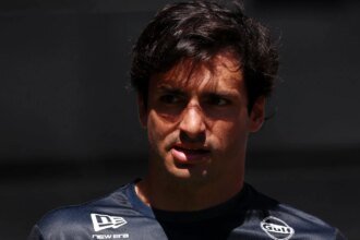 Sainz in Barcelona