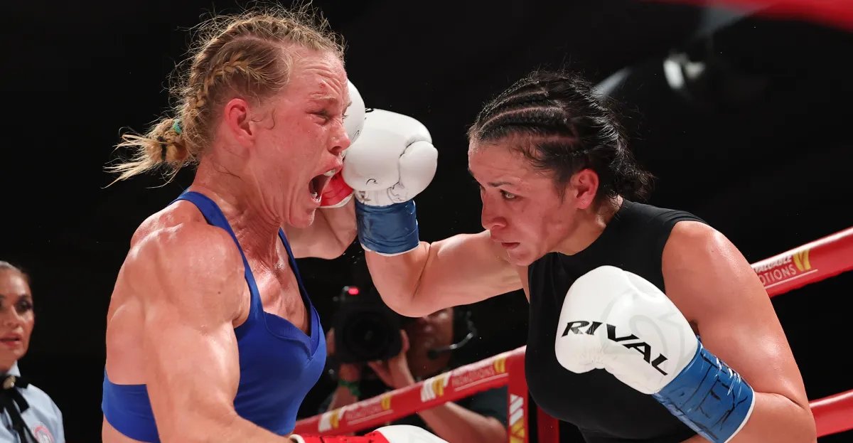 Protesters score points after Holly Holm loses close decision to Stephanie Hung in championship rematch