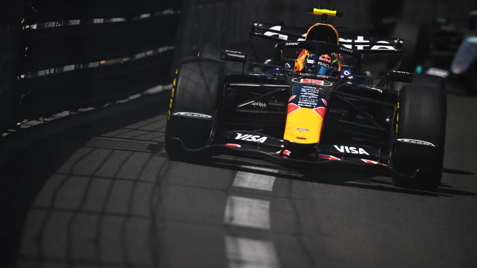 Hadjar battled power unit issues throughout the race