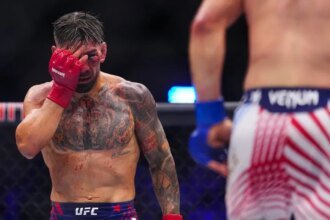 Report: Ilya Topria injured following loss at UFC White House